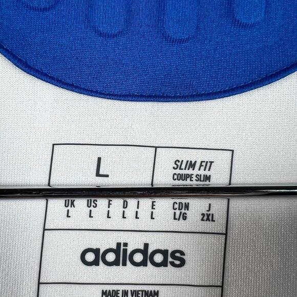 Italy National Team 2024 Away Authentic Jersey Adidas HEAT.RDY White L NWT - Picture 7 of 8